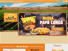 Tablet Screenshot of mccain.com.mx