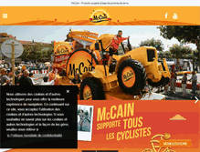 Tablet Screenshot of mccain.fr